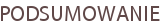 PODSUMOWANIE