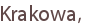 Krakowa,