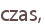 czas,