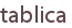 tablica