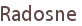 Radosne