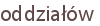 oddziałów