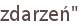 zdarzeń"